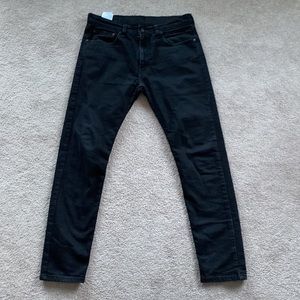 Levi’s Mens 512 slimfit black jeans 33/32 in excellent condition
